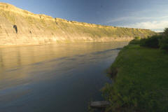 Missouri River at River House Guest House