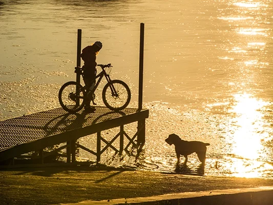 Biking